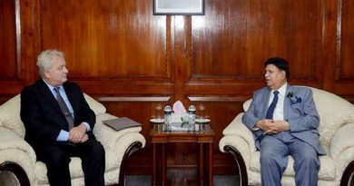 Newly appointed   WFP Country Director presents credentials to Foreign Minister of Bangladesh