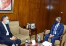 The new Ambassador of Iran calls on State Minister for Foreign Affairs  Shahriar Alam