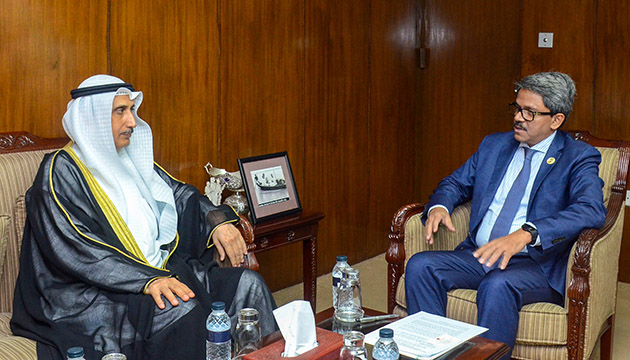 Kuwaiti Ambassador calls on State Minister Shahriar Alam