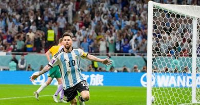 Argentina beat Australia 2-1 in the round of 16 of the Fifa World Cup