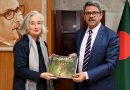 The newly appointed Ambassador of France to Bangladesh, Marie Masdupuy paid a maiden courtesy call on State Minister for Foreign Affairs,
