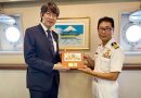 Port Visit by JS URAGA and JS AWAJI of the Japan Maritime Self-Defense Force to Chattogram.
