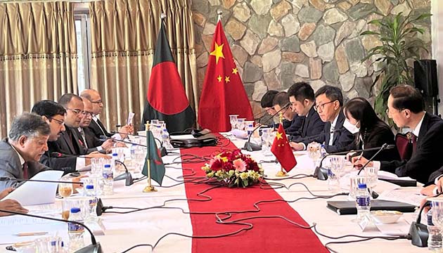 Bangladesh-China hold the 12th Foreign Office Consultations in Dhaka.