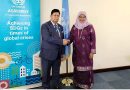 Bangladesh Foreign Minister meets with UN-HABITAT Executive Director in Nairobi.