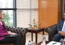 British High Commissioner Sarah Cooke calls on the State Minister for Foreign Affairs of Bangladesh