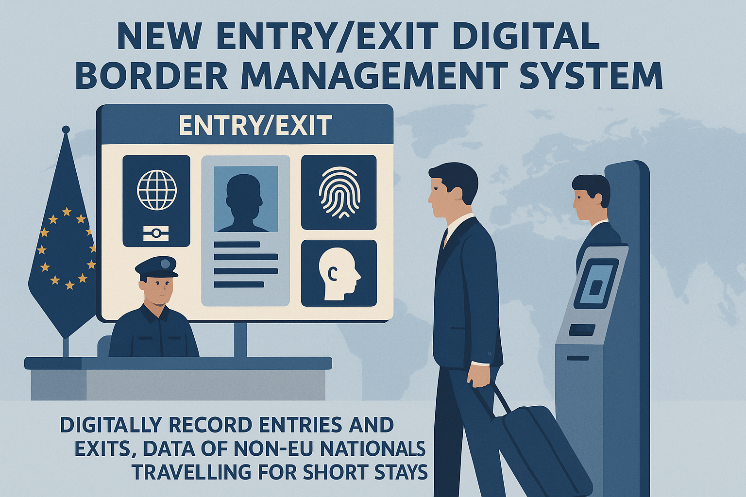 The new Entry/Exit digital border management system will digitally ...